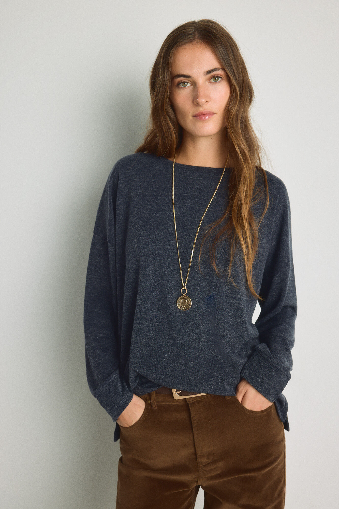 Milano T-shirt gola redonda