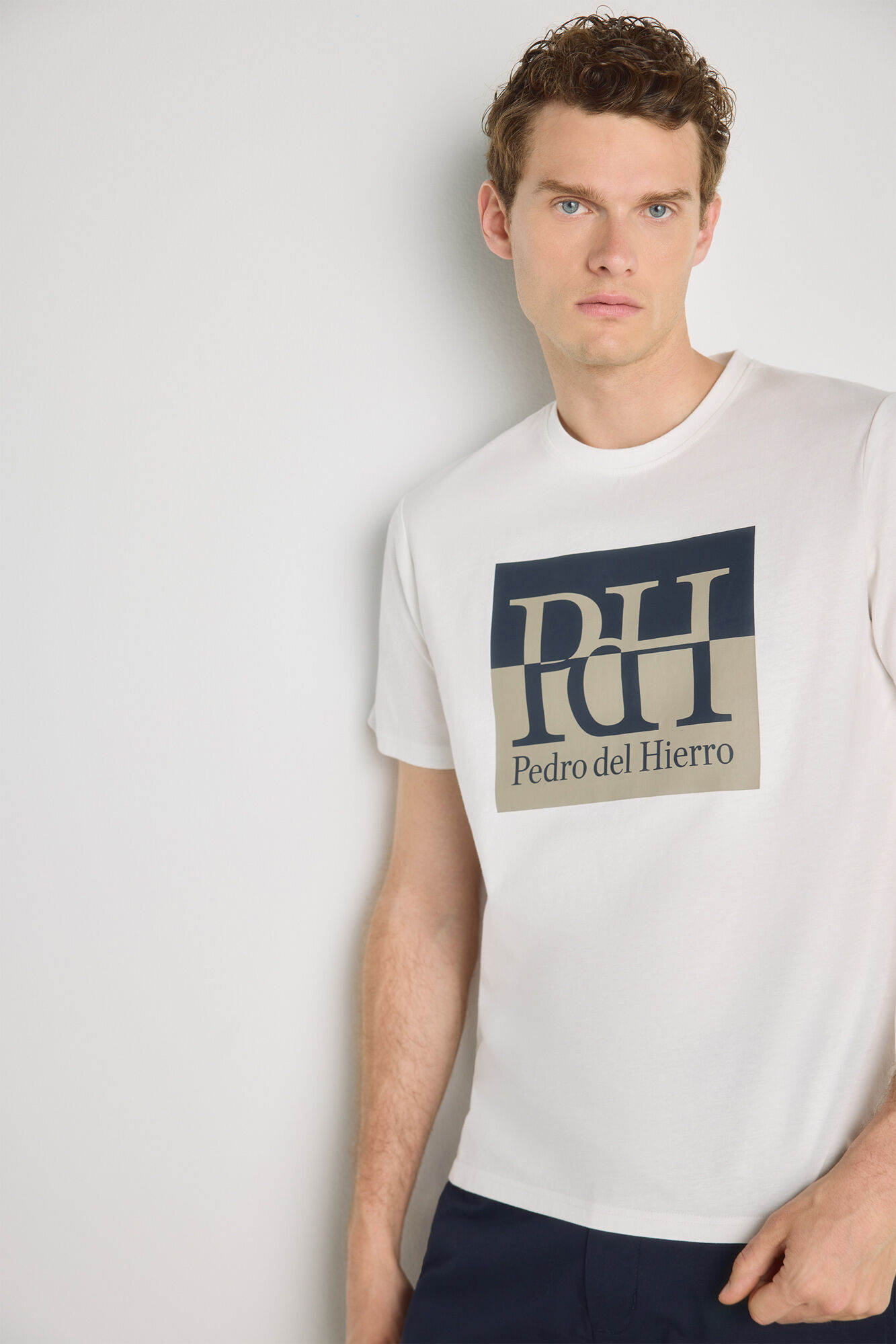 Pedro del Hierro Camiseta manga corta estampada