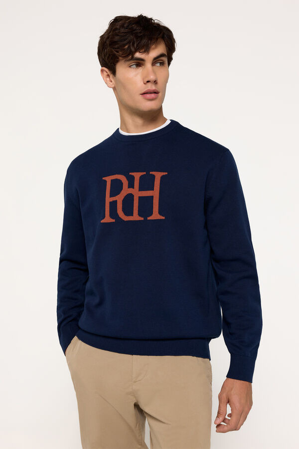 Pedro del Hierro Jersey Logo PdH Navy