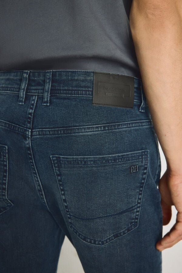 Pedro del Hierro Pantal&oacute;n vaquero slim fit Gris