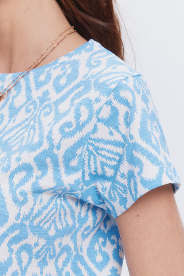 Milano T-shirt estampado manga curta Multicolor