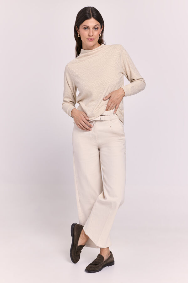 Milano Pantal&oacute;n ancho Beige