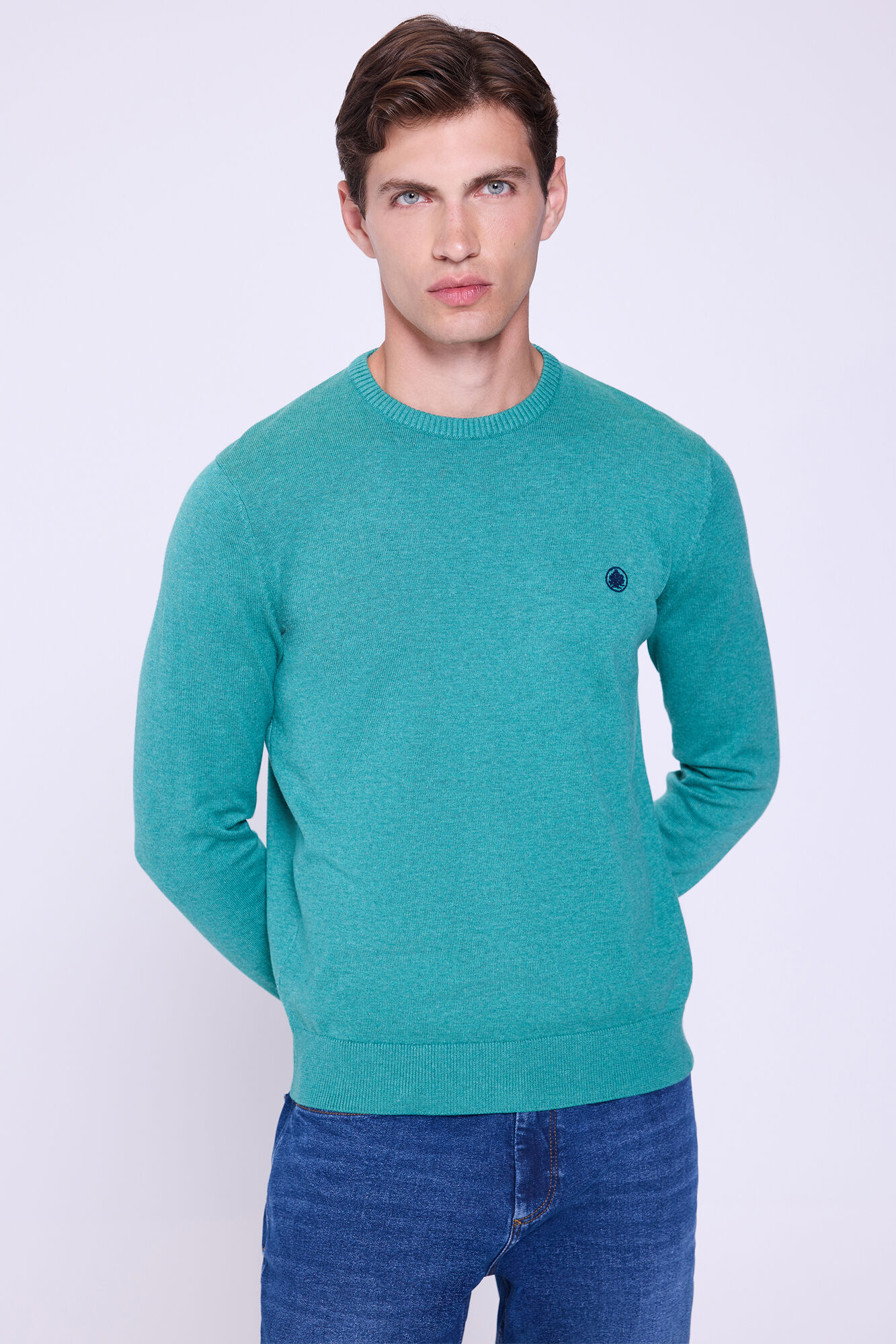 Springfield Jersey B&aacute;sico Cuello Redondo