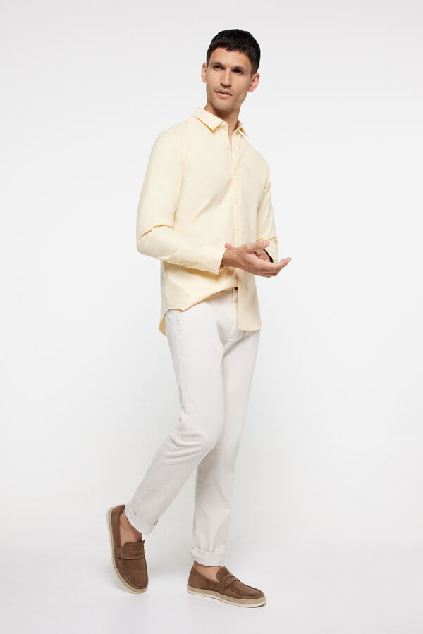 Fifty Outlet Camisa Oxford Lisa Amarillo