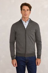 Pedro del Hierro Cardigan Bicolor Gris Oscuro