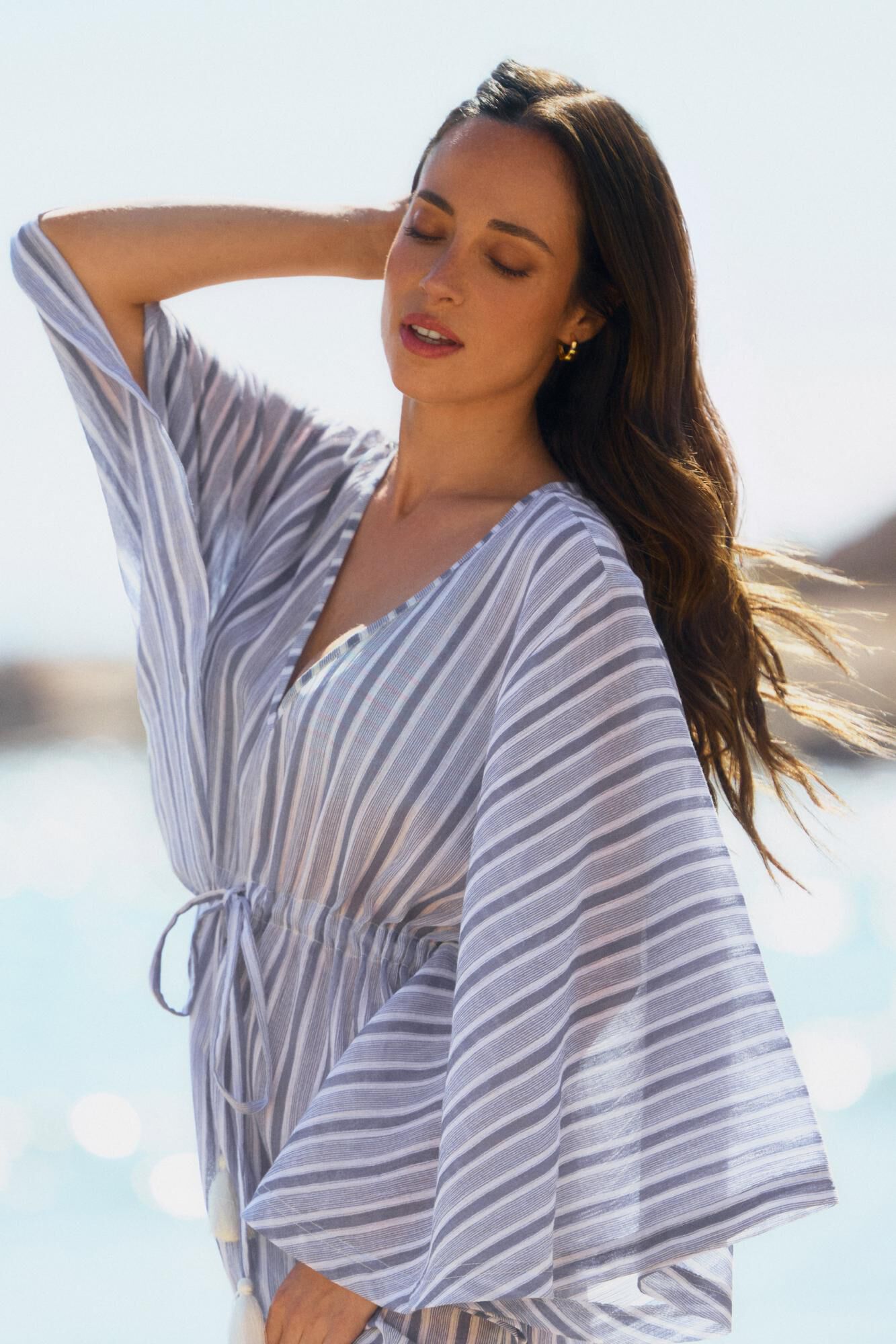 Milano Camisola larga de rayas