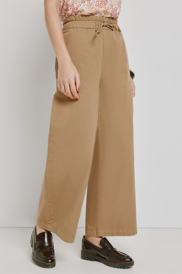 Milano Pantal&oacute;n ancho Marr&oacute;n