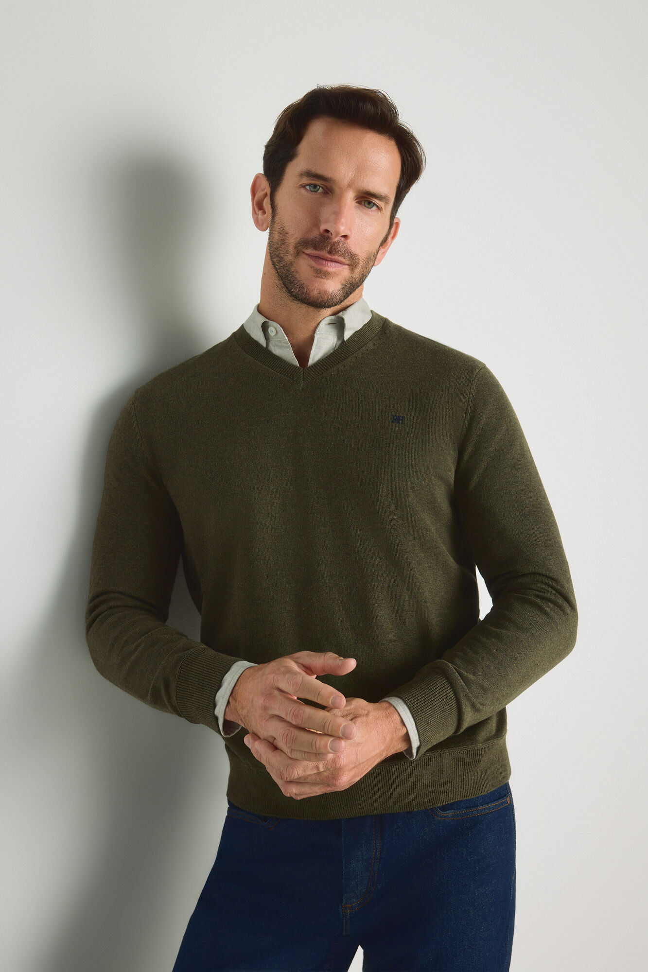 Pedro del Hierro Jersey cuello pico