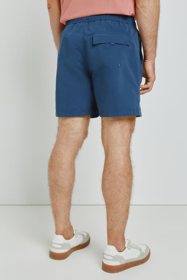 Milano Fato de banho estampado Marinho