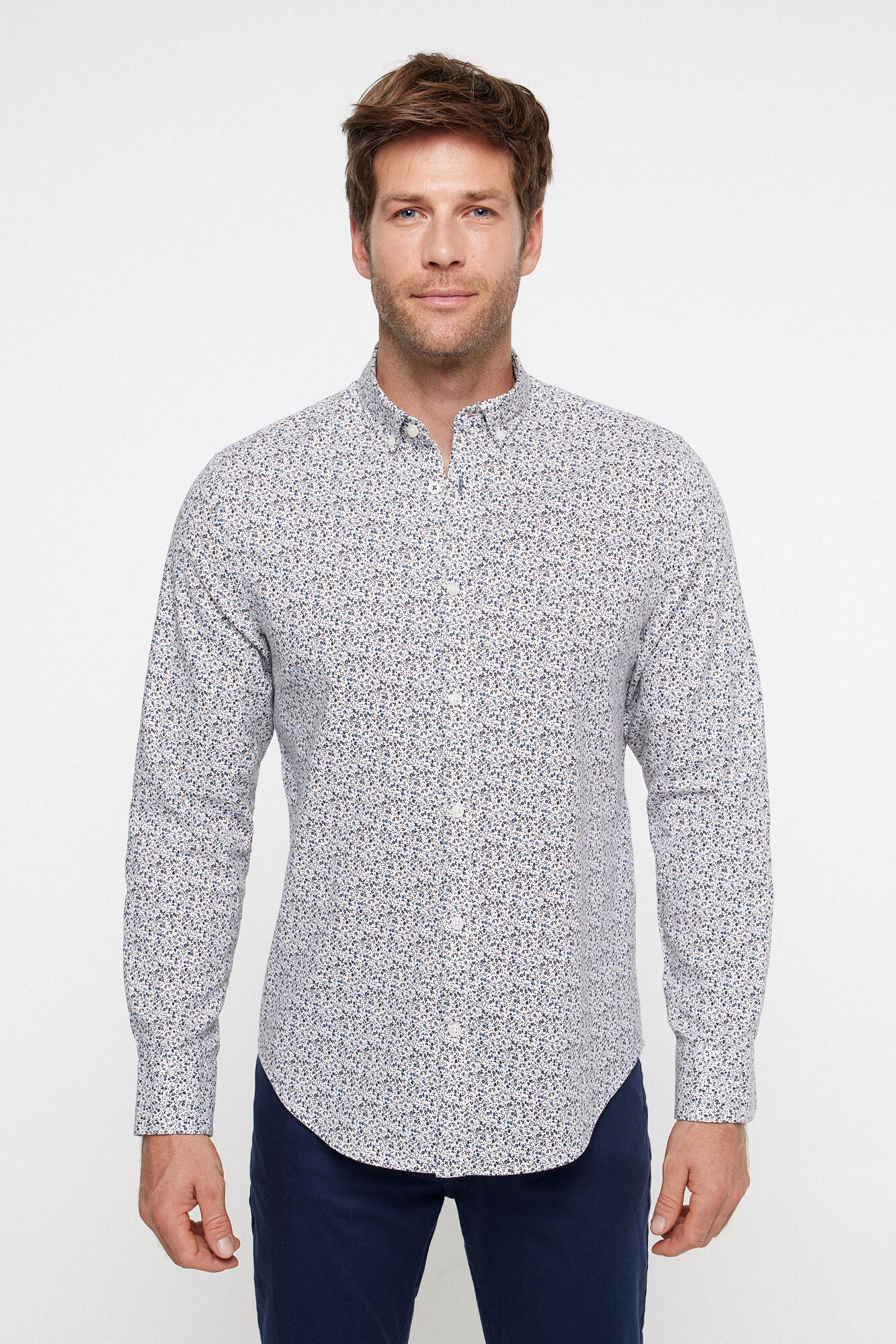 Milano Camisa Twill Estampada