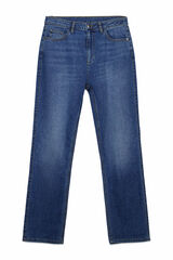 Milano Pantal&oacute;n denim regular Azul