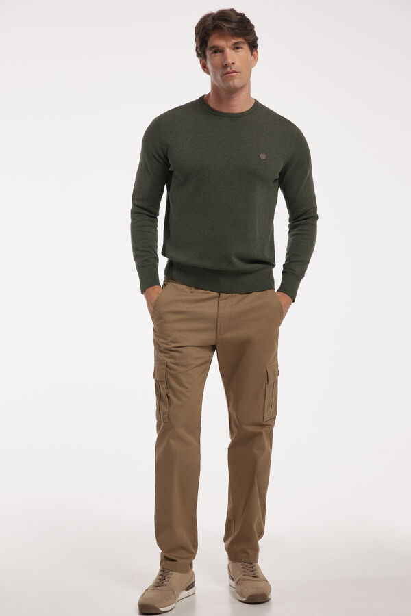 Fifty Outlet Pantalones cargo Beige