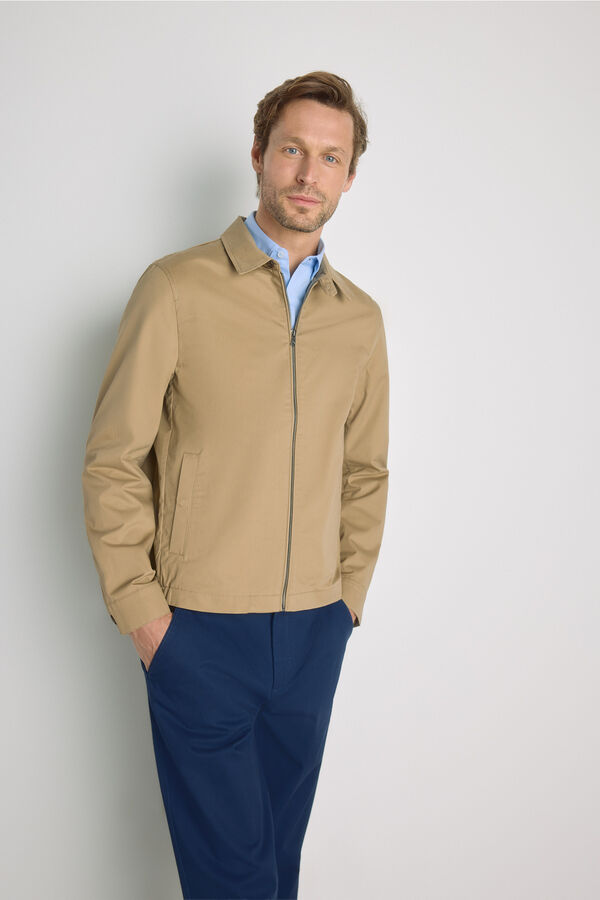 Milano Cazadora bolsillos Beige/Camel