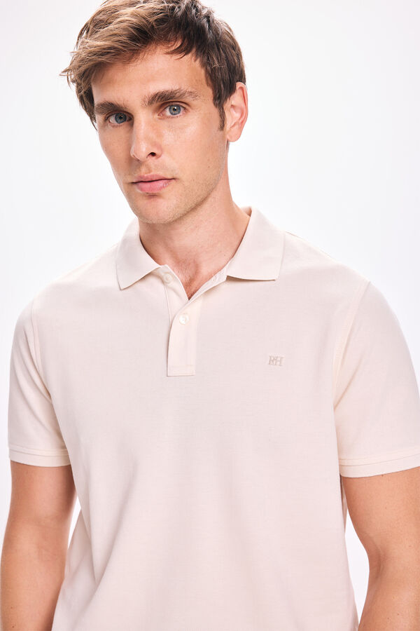 Pedro del Hierro Polo Básico PDH Bege