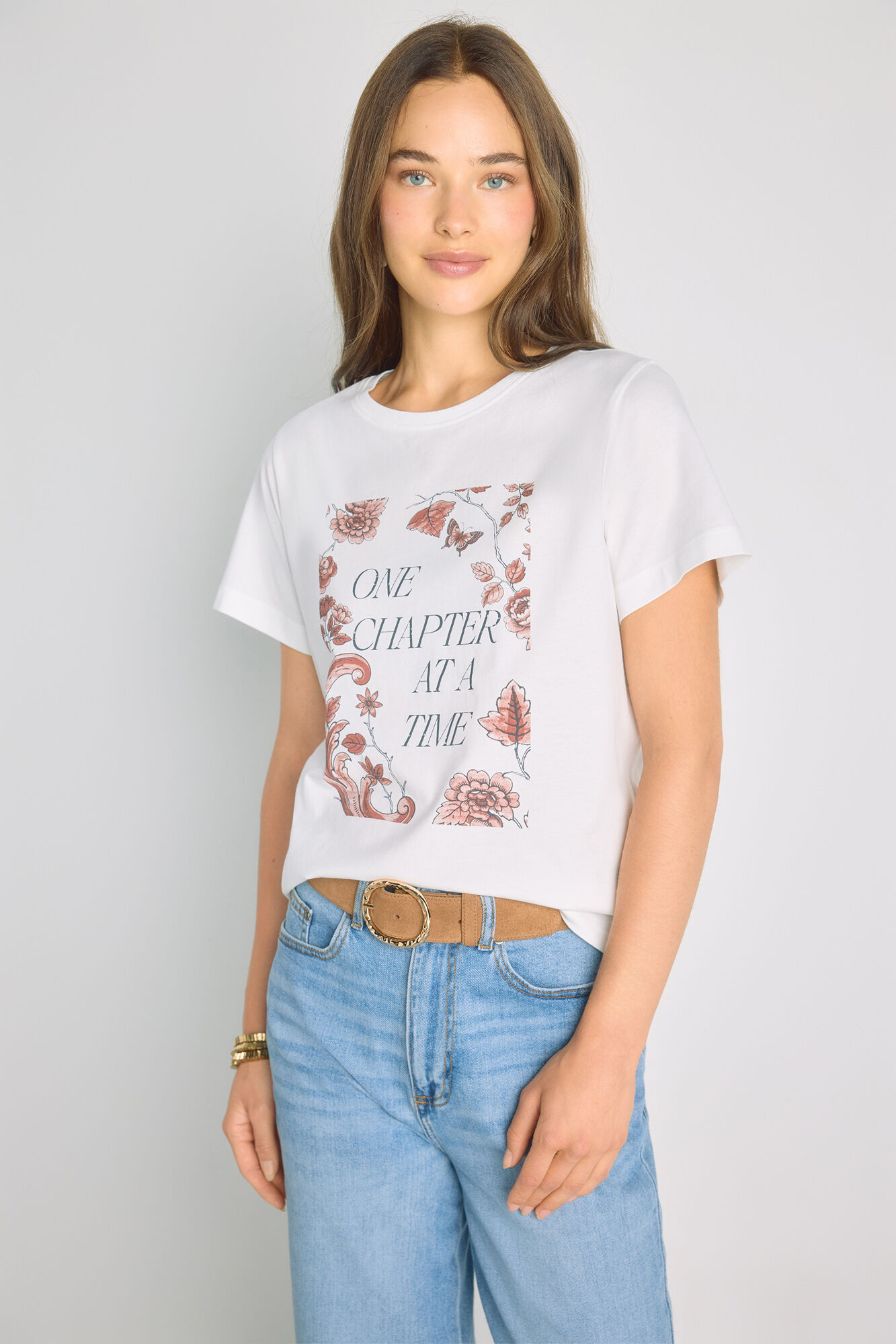 Milano T-shirt estampada de manga curta