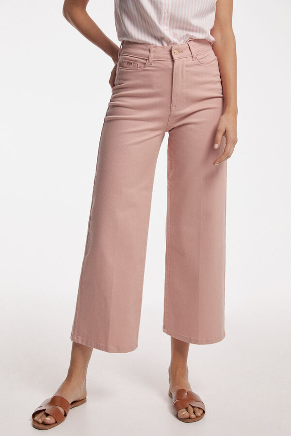 Fifty Outlet Pantalón culotte Marfil