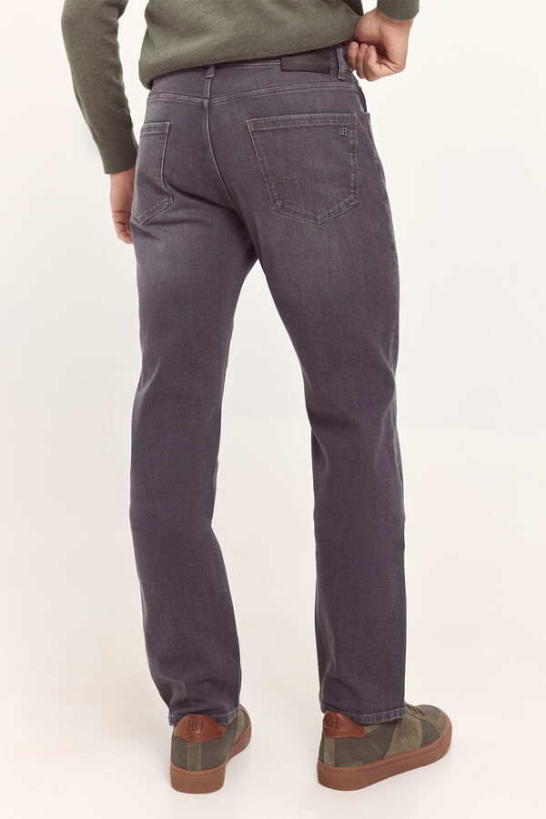Pedro del Hierro Cal&ccedil;a Jeans Regular PDH Cinza medio