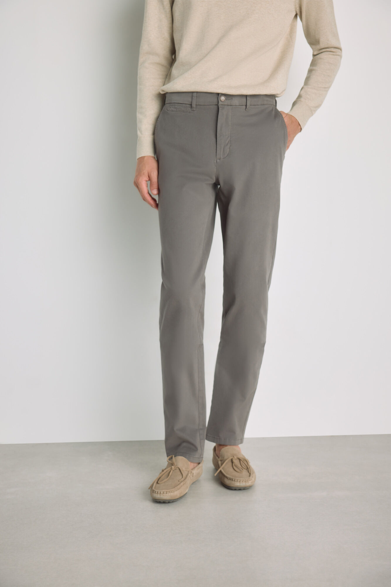 Pedro del Hierro Pantal&oacute;n chino regular fit