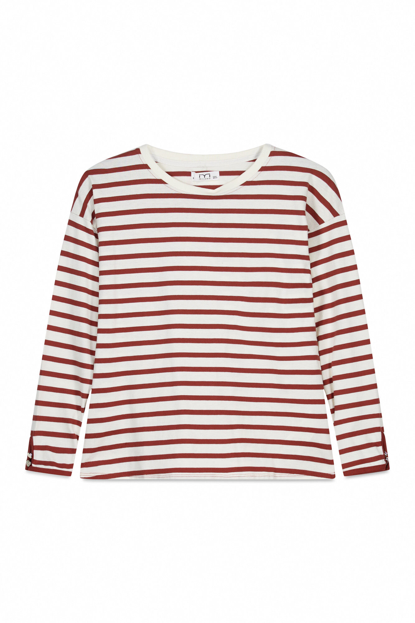 Milano Camiseta rayas manga larga