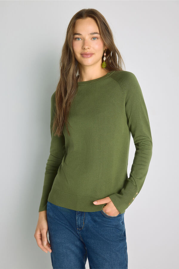 Milano Jersey cuello redondo Verde