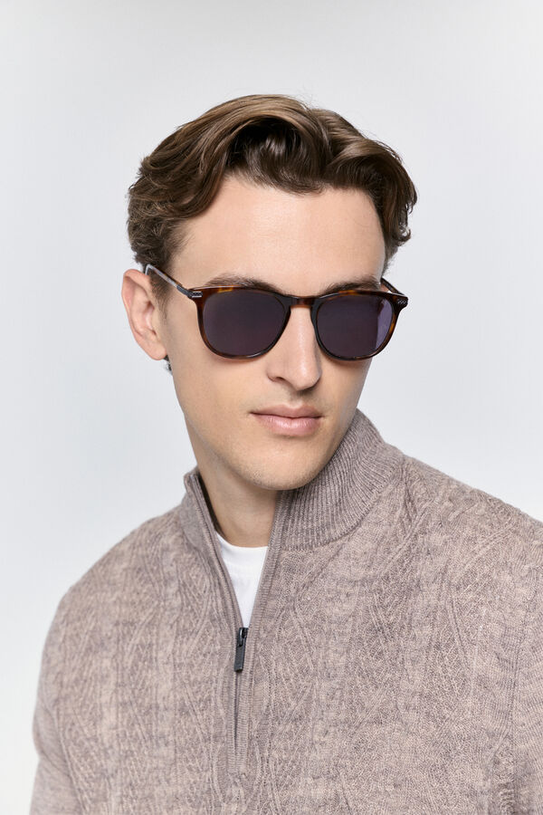 Milano Jersey semicisne Beige/Camel