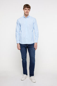Fifty Outlet Camisa Oxford Lisa blue mix