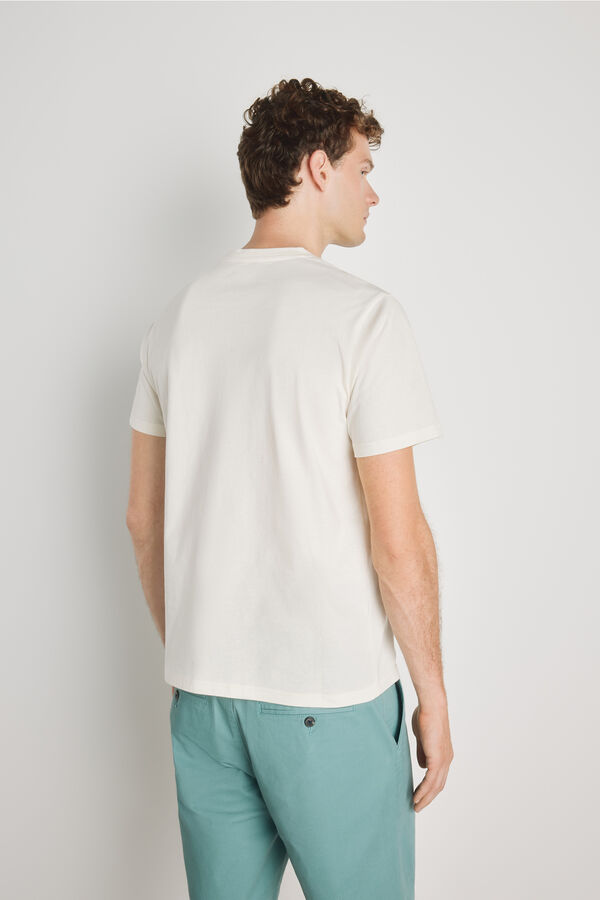 Milano T-shirt de manga curta Bege