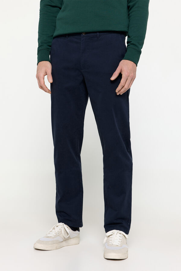 Pedro del Hierro Chino Regular Liso Pedro del Hierro Navy