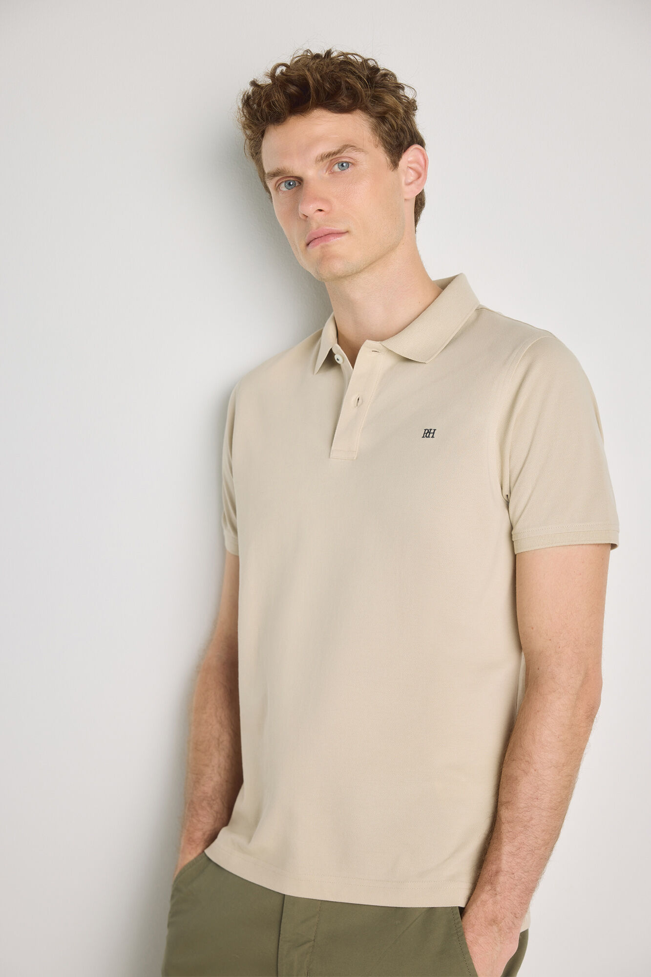 Pedro del Hierro Polo manga corta
