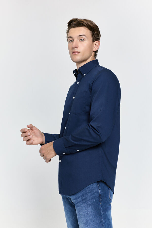 Milano Camisa roma relaxed fit Navy