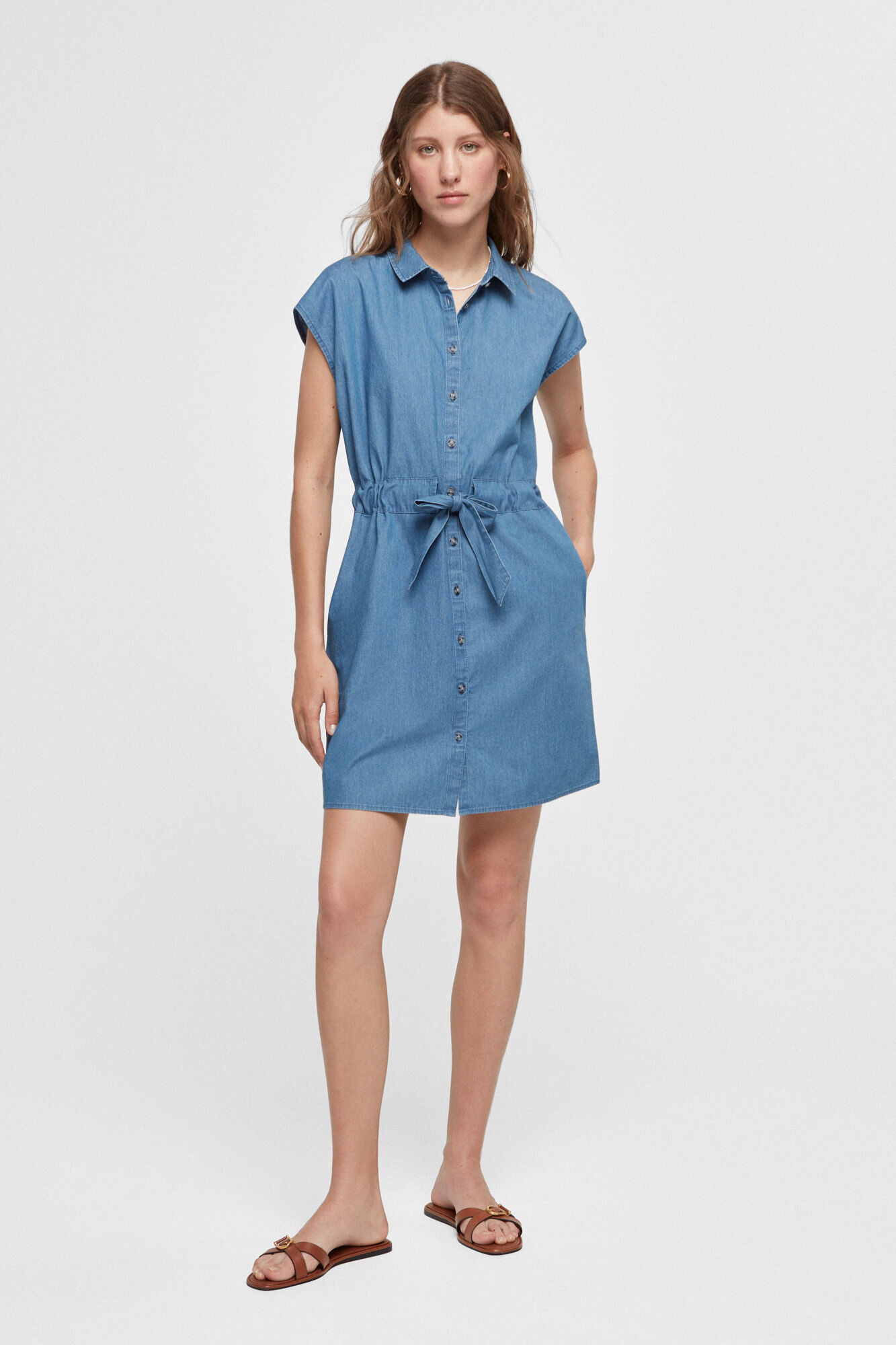 milano Vestido Light Denim