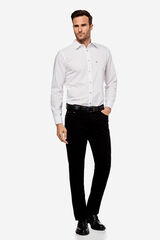Fifty Outlet Camisa casual slim Branco