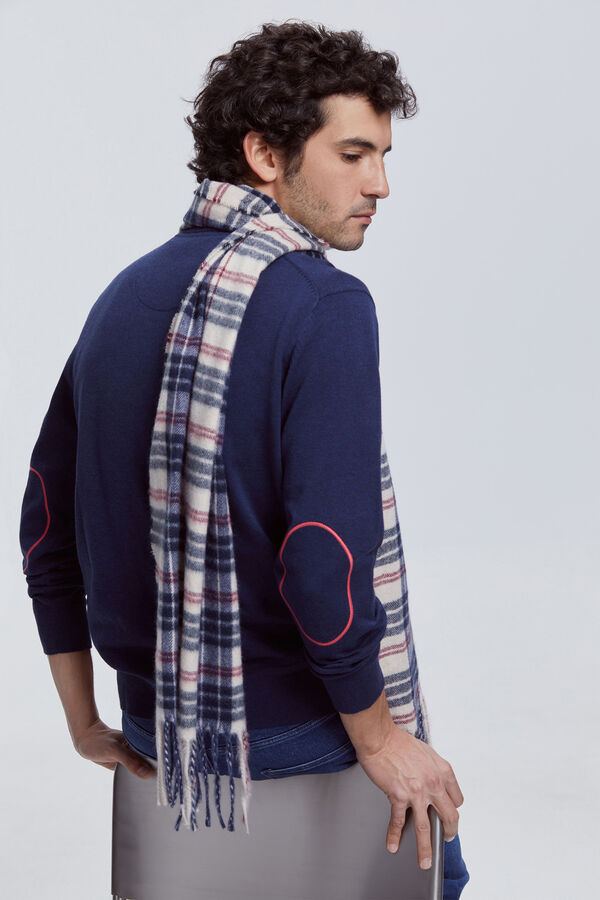 Milano Camisola Patch Gola Caixa Marinho