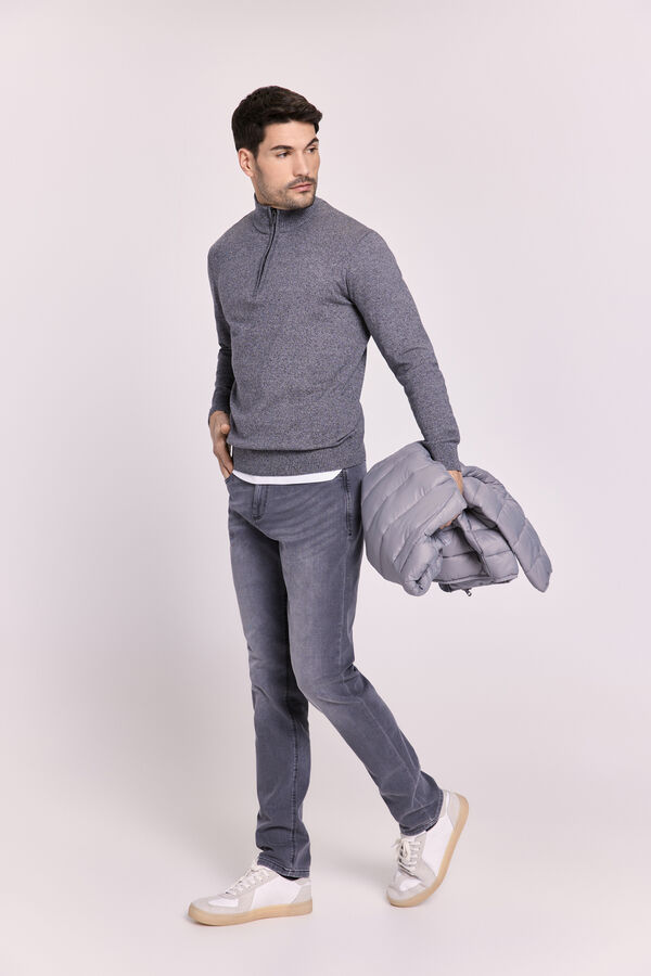 Milano Pantalón vaquero slim fit Gris