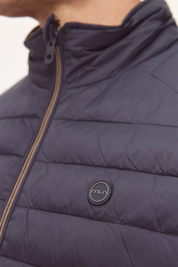 Milano Colete Revers&iacute;vel Milano Marinho