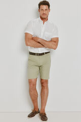 Pedro del Hierro Bermuda lisa Kaki