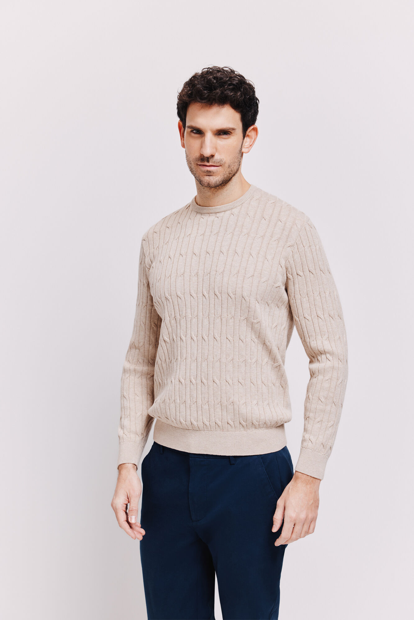 Milano Jersey cuello caja