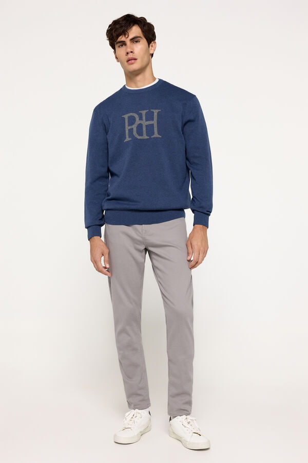 Pedro del Hierro Jersey Logo PdH Azul