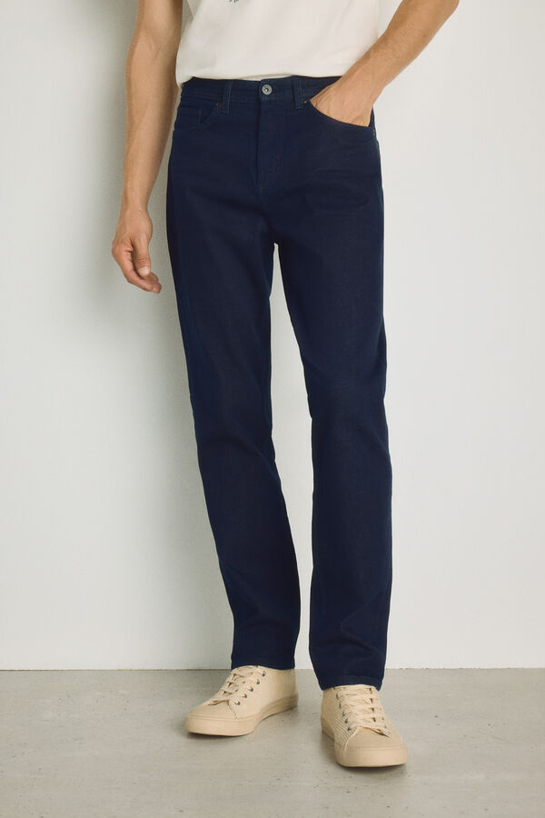 Springfield Pantal&oacute;n vaquero slim fit Navy