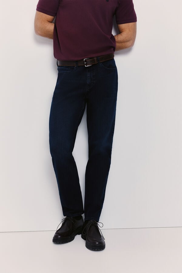 Springfield Pantal&oacute;n vaquero regular fit Navy