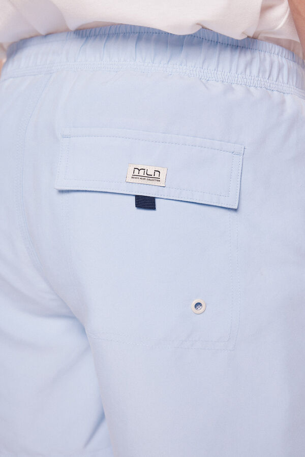 Milano Bañador Básico Azul