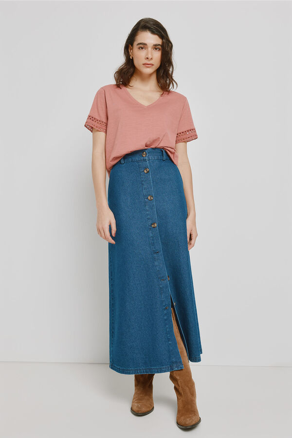 Milano T-shirt de manga curta Vinho