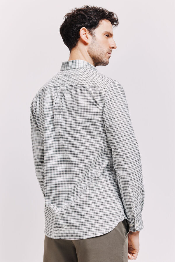 Pedro del Hierro Camisa cuadros manga larga Botella