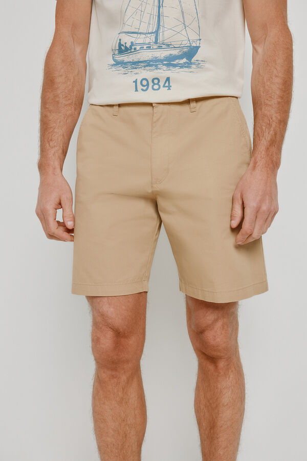 Milano Bermuda lisa Beige