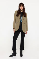 Milano Pantal&oacute;n Denim Mini Flare Marengo