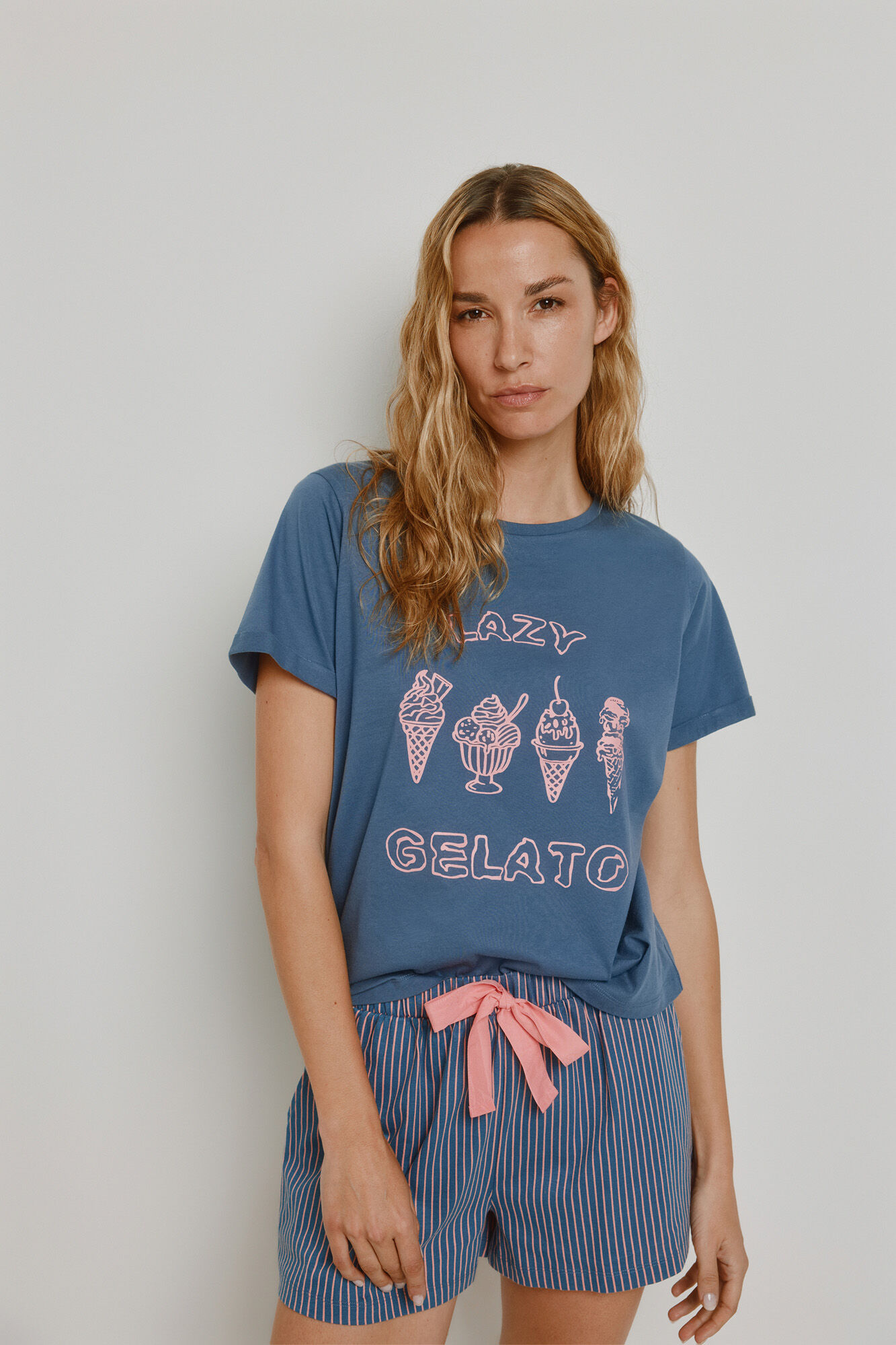 Milano Pijama estampado
