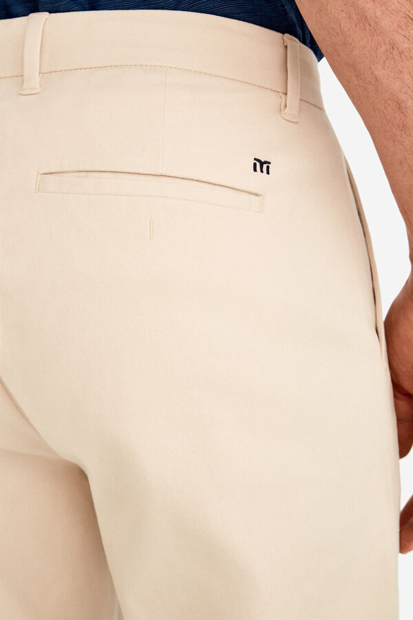 Fifty Outlet Pantalón Chino Print Beige