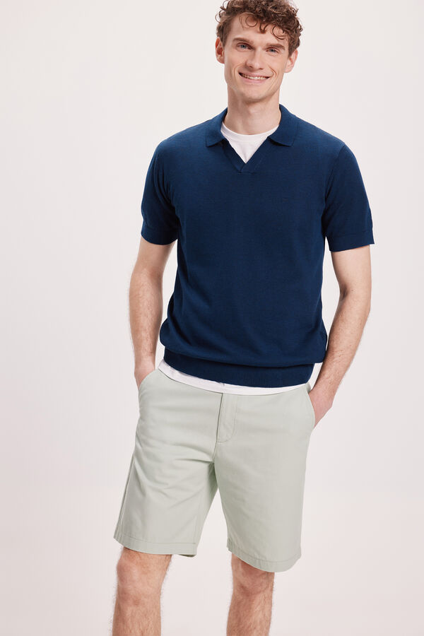 Milano Polo gola V Azul