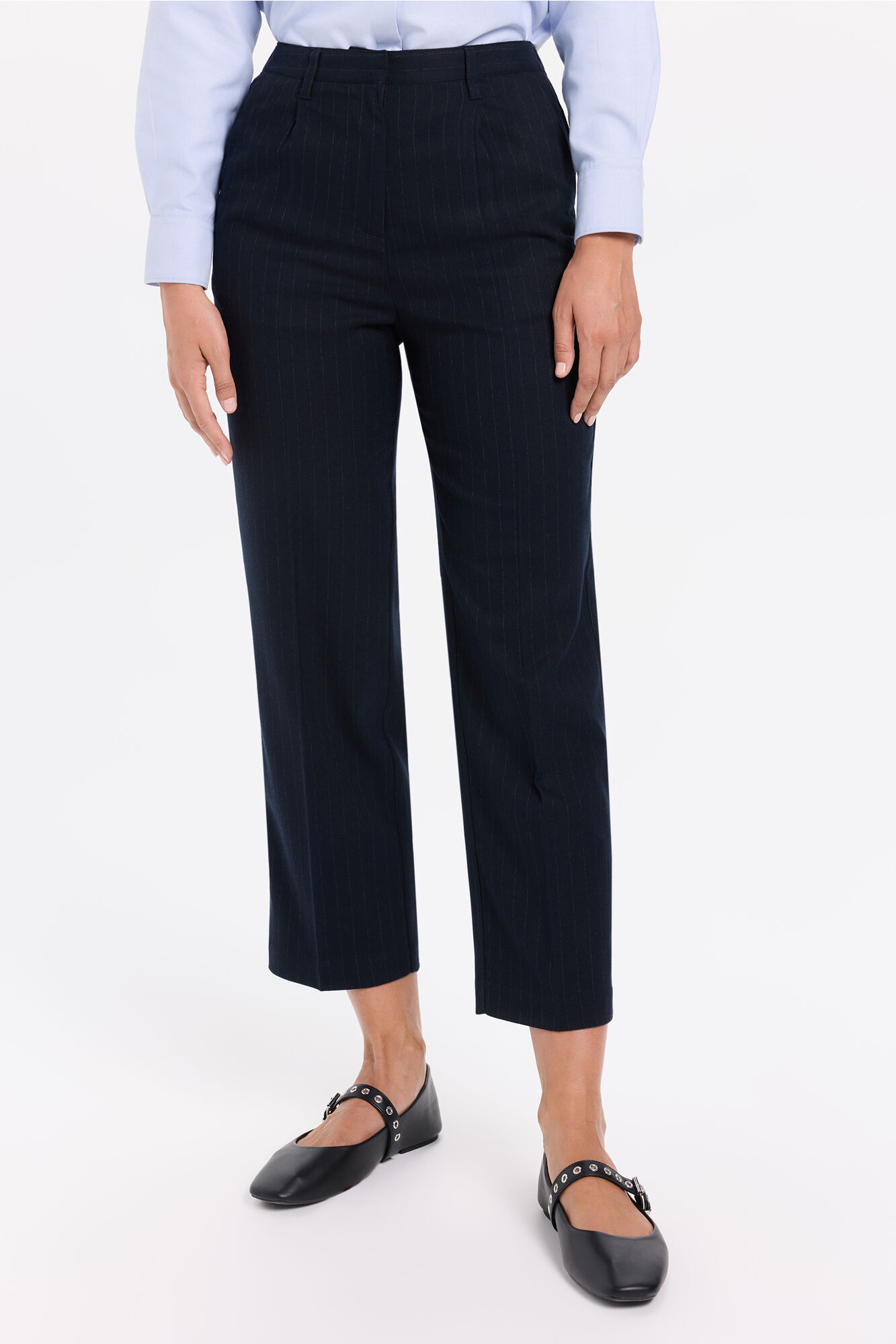 Milano Pantal&oacute;n recto pinzas