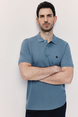 Springfield Polo manga curta Azul